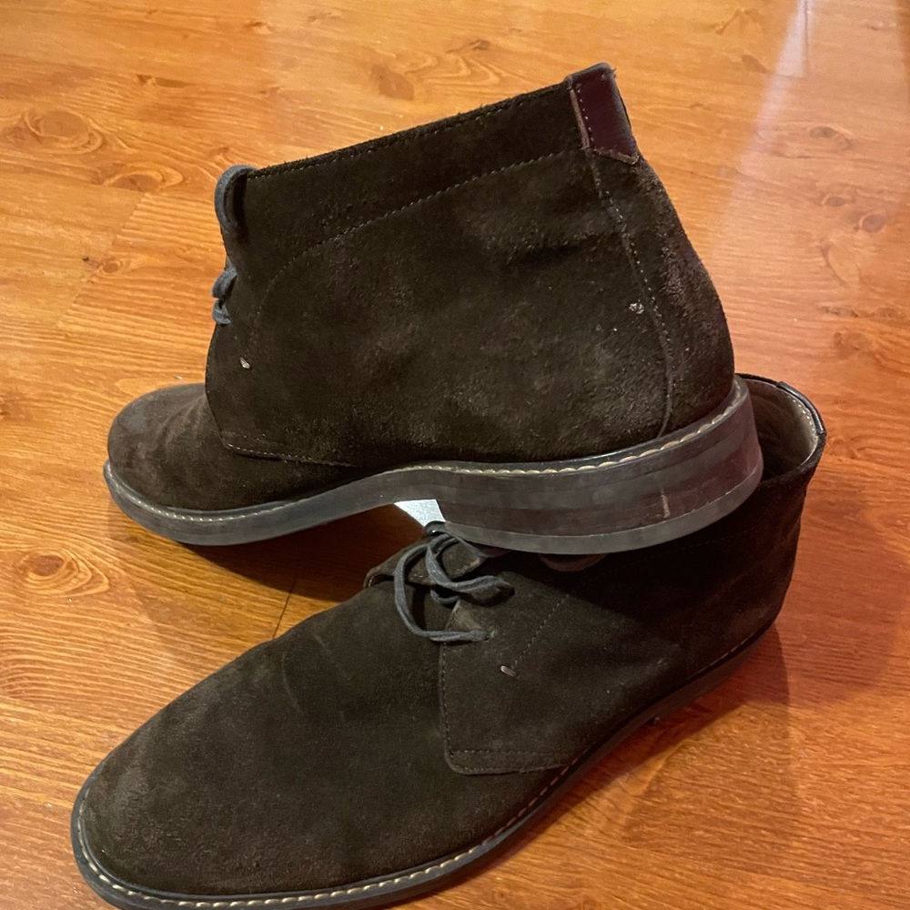 Dark Brown Suede Chukka’s